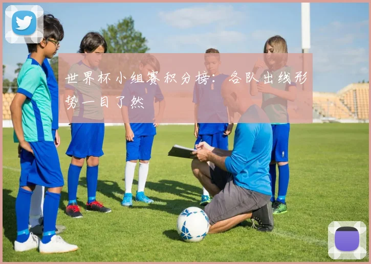 世界杯小组赛积分榜:各队出线形势一目了然