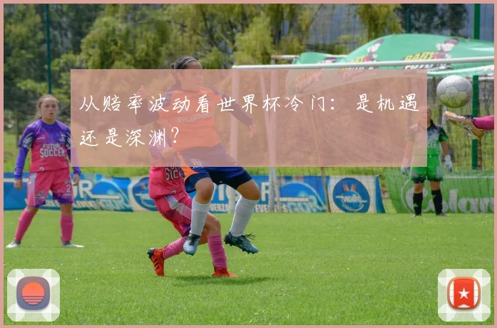 从赔率波动看世界杯冷门:是机遇还是深渊?