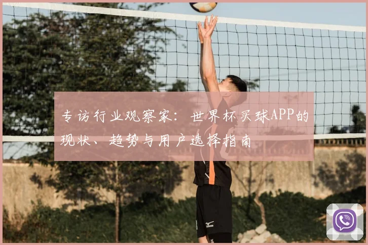 专访行业观察家：世界杯买球APP的现状、趋势与用户选择指南
